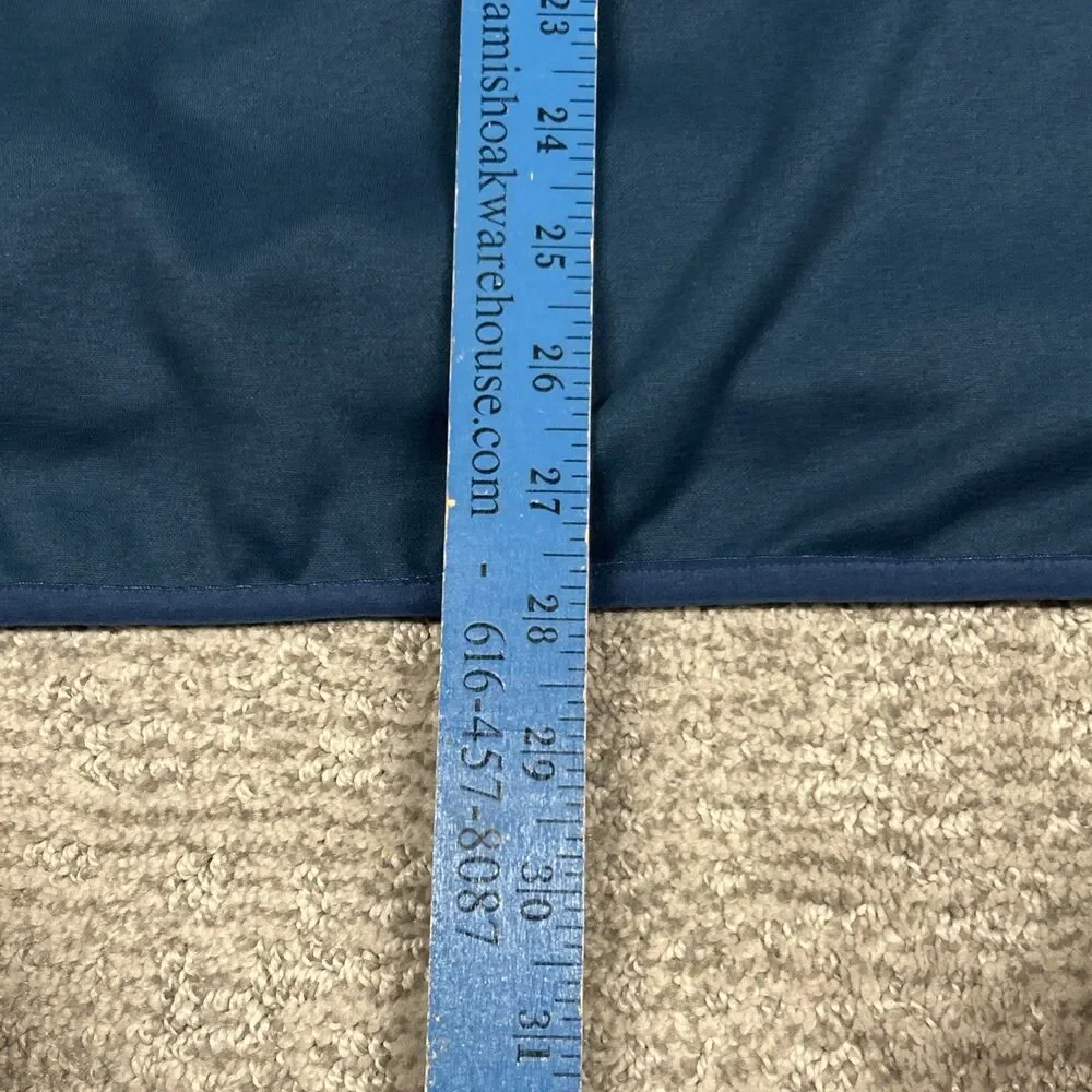 The North Face Thermoball Eco Hybrid Jacket 2.0 Mens XL 1/4 Zip Teal Blue Hooded